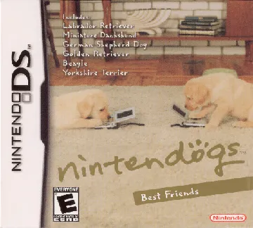 Nintendogs - Best Friends (USA) box cover front